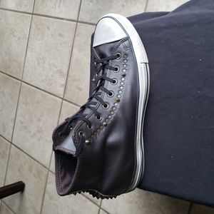 Converse Chuck Taylor's studded spikes